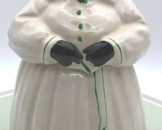 Rare McCoy Cookie Jar Marked  Vintage Ceramic Housekeeper Figure