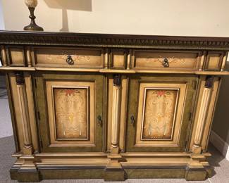 Painted Italian chest