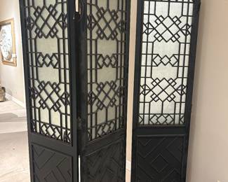 3 panel screen/room divide
