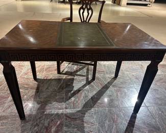 Lovely leather top writing desk