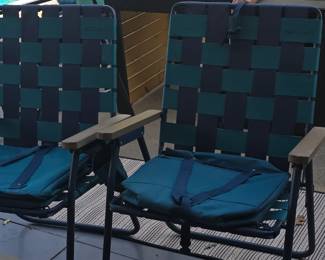 Pair of Body Glove Folding Chairs
