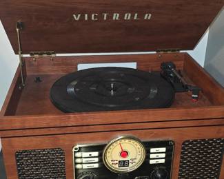 Victrola Radio with Record Player