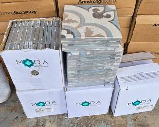 6 Boxes of Tile