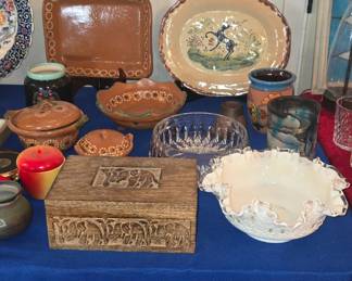 Pottery - Milk Glass