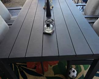 Another View of Outdoor Table