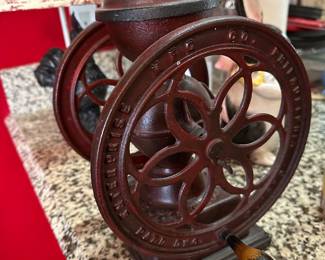 Antique counter top Enterprise coffee mill