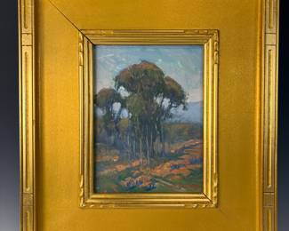 Signed William,  Dorsey Ojai California Coast painting