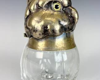 C.1920 Cockatoo figural Jar