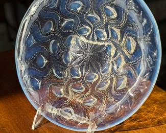 Rene Lalique Bulbes Opalescent Bowl no.2 Manu. 1935