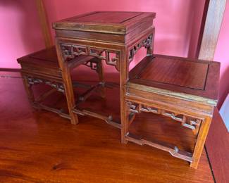 Maitland Smith Mini-Mahogany Valuable Stand