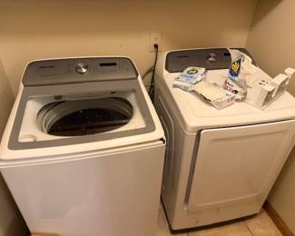 Washer and dryer