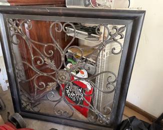 Large ironwork wall decor