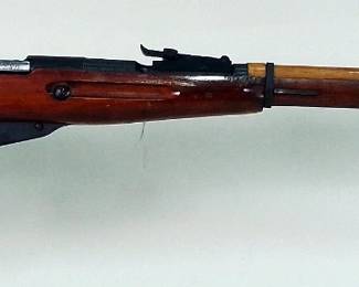 Russia Mosin Nagant M91 7.62 x 54R Rifle SN# MK4938, Dated 1940, Oiler, Pouch, Tools, Canvas Sling, Bayonet, In Box 