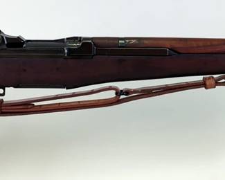 Springfield Armory M1 Garand 30 M1 / 30-06 Rifle SN# 2826232, Leather Sling, 8 Additional Clips 