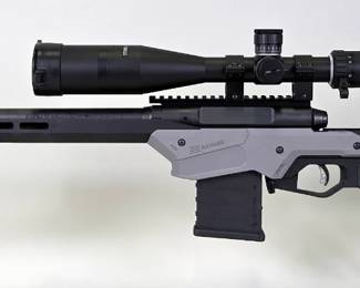 Savage Arms Savage Axis II Precision .308 WIN Bolt Action Rifle SN# P152222, Bushnell B Forge 4.5-27x Scope With Scope Box, Bipod, With Box 