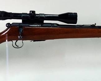 Savage Arms Savage 340B .22 Hornet Bolt Action Rifle SN# Not Found, Marlin 5 Plus X Scope On Weaver Side-1H Mount, SN# Is Under Mount,