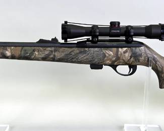 Remington 597 .22 LR Rifle SN# C2650108, Simmons 4x32 8-Point Scope 