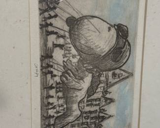 Snoopy
15W x 12H
Signed
21/75