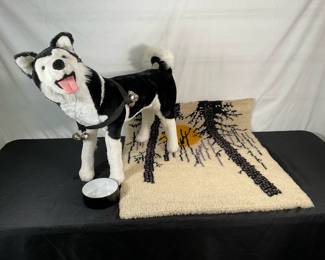 Latch Hook Hanging Rug & Baird