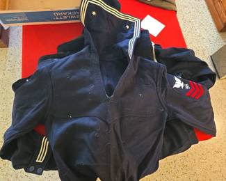 WW2 Naval Uniform. 2 pairs of pants. 