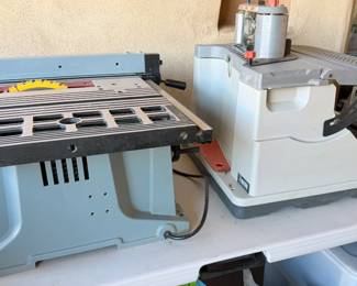 Table saw + Rigid belt grinder