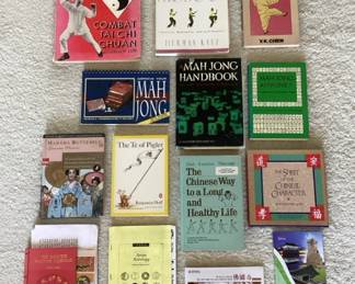 PPM034 Kung Fu, Tai Chi, Mah Jong & Other Asian Themed Books