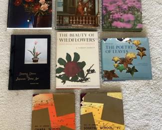 PPM032 Vintage Ikebana & Flower Arrangement Hardcover Books