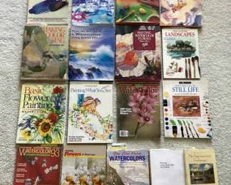 PPM033 Watercolor & Painting Art Books