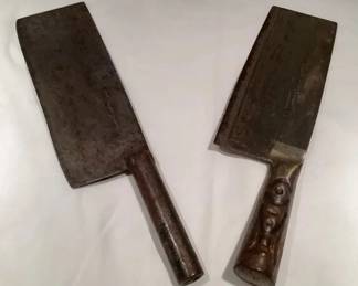 PPM116 Two Of Popo’s Metal Chopping Knives