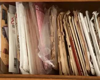 PPM075 Large Batch Of Vintage Patterns