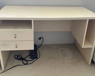 PPM063 White Pressed Wood Desk