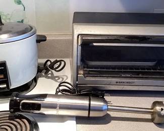 PPM113 Toaster Oven, Rice Cooker & Hand Held Blender