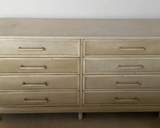 PPM003 Off-White Bamboo Style Horizontal Dresser