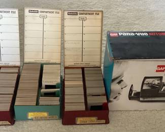PPM070 Vintage Slide Viewer & Slides