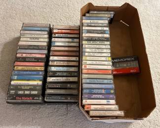 PPM026 Various Vintage Cassette Tapes 