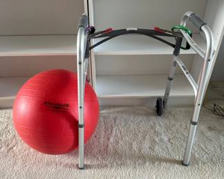 PPM057 Drive Walker & Thera-Band Exercise Ball