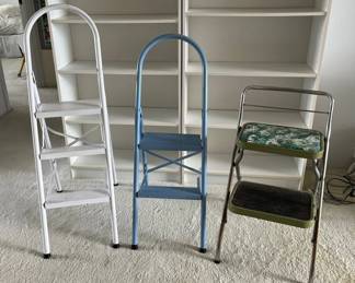 PPM055 Three Handy Metal Step Stools