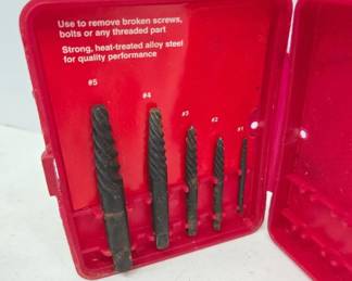 Craftsman Screw Extractor Set in Case