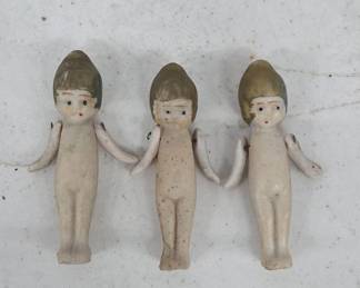 Antique Bisque Frozen Charlottes