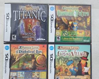 Nintendo DS Games Including Sealed Copies
