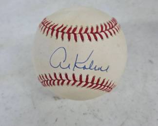 Al Kaline Signed Rawlings Baseball