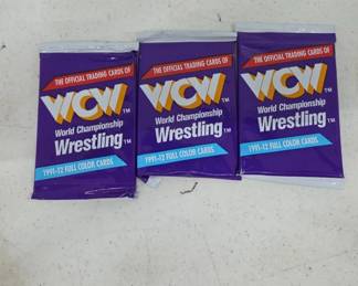 WCW Trading Card Packs