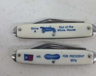 Carter Ford 1976 Campaign Pocket Knives