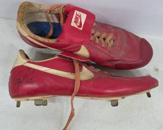 Ricky Horton Cardinals JSA Authenticated Cleats