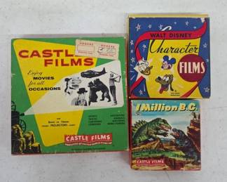 Castle Films and Walt Disney 8mm Reels