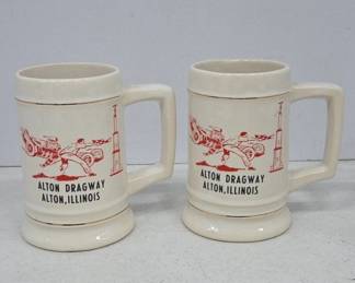 Alton Dragway Ceramic Mugs