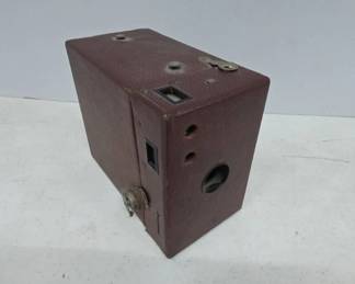Kodak Eastman Box Camera in Burgundy Finish