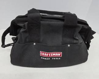Craftsman Tool Bag with Power Tools Logo