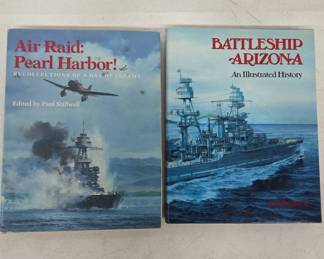 Pearl Harbor and Battleship Arizona Books