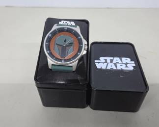 Star Wars Watch With Tin Box